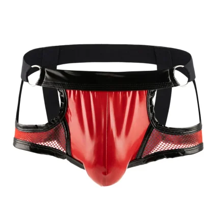 Sexy Cutout Mesh Jockstrap - Image 3