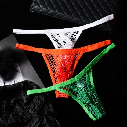 Sexy Big Hole Fishnet G-string