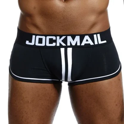Open Butt Striped Boxer Brief - Image 13