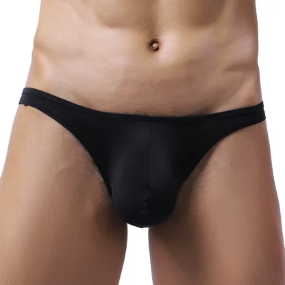 Scrunch Butt Solid Color Bikini Brief - Image 2