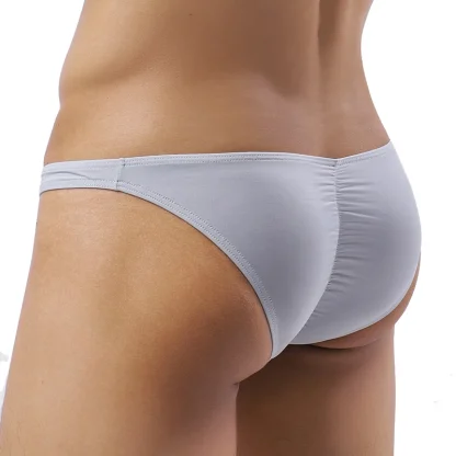 Scrunch Butt Solid Color Bikini Brief - Image 12