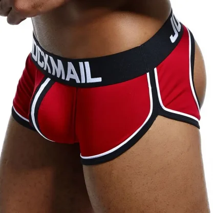 Open Butt Striped Boxer Brief - Image 8