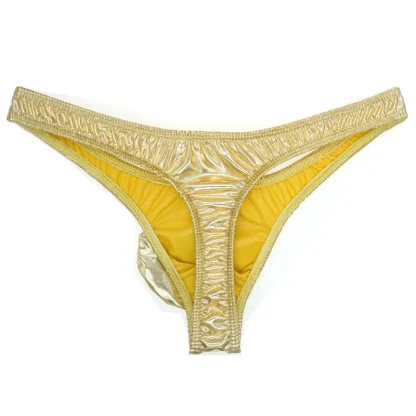 Sexy Metallic Shiny Thongs - Image 5