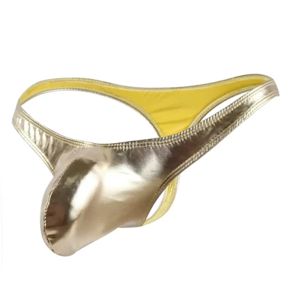 Sexy Metallic Shiny Thongs