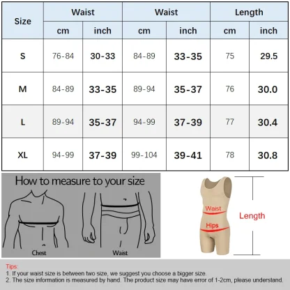 Men's Slimming Crotchless Bodysuit - Image 15