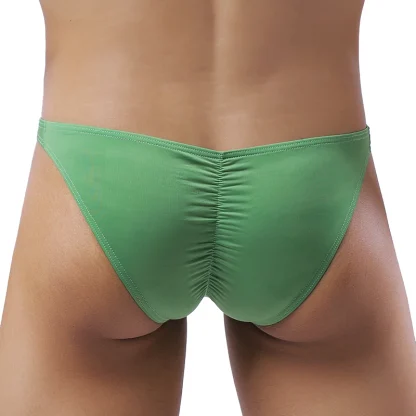 Scrunch Butt Solid Color Bikini Brief - Image 8