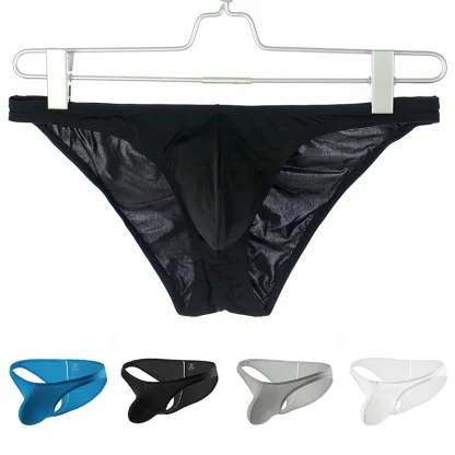 Scrunch Butt Solid Color Bikini Brief - Image 14