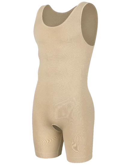 Men's Slimming Crotchless Bodysuit - Image 11