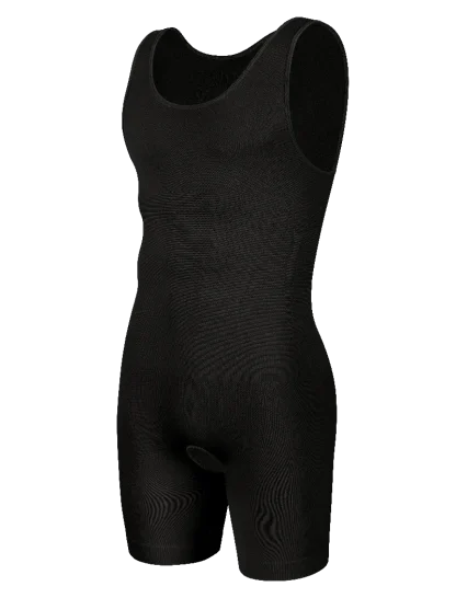 Men's Slimming Crotchless Bodysuit - Image 7