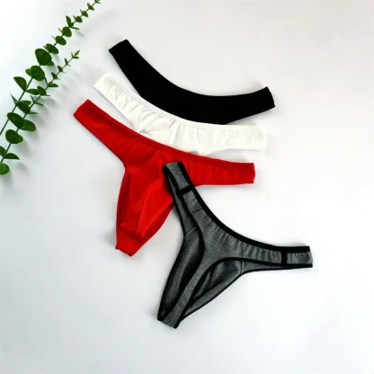Simple Big Bulge Pouch Thong - Image 6
