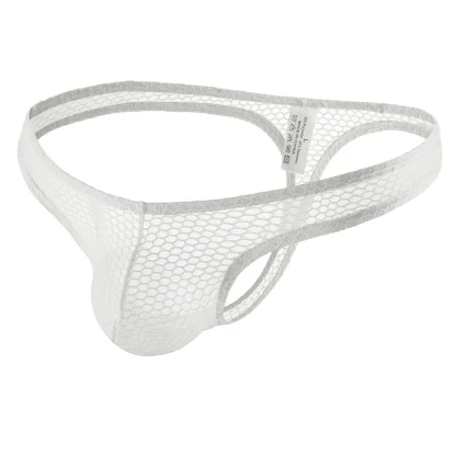 Sexy Breathable Fishnet Thong - Image 7
