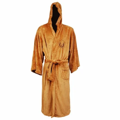 Hooded Cozy Waist Tie Robes - Image 6