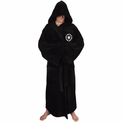 Hooded Cozy Waist Tie Robes - Image 3