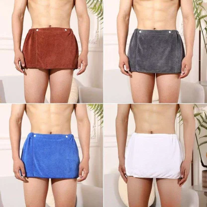 Men's Mini Skirt Sexy Bathrobe - Image 6
