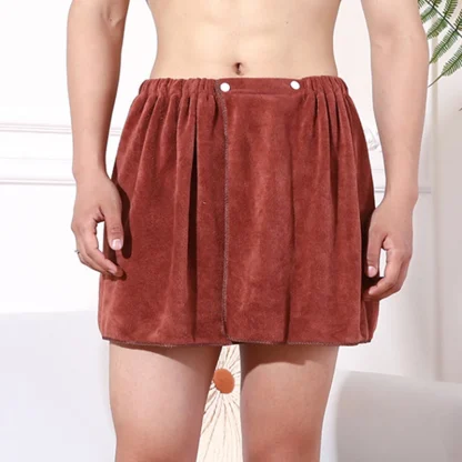 Men's Mini Skirt Sexy Bathrobe - Image 3