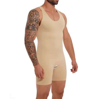 Men's Full Body Shaper Bodysuit - Image 8