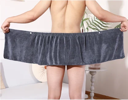 Men's Mini Skirt Sexy Bathrobe - Image 5