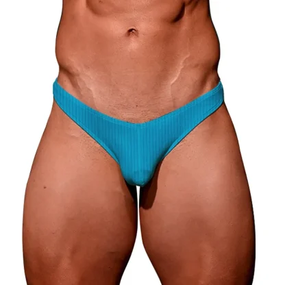 Leopard Patterned Seamless Thong - Image 5