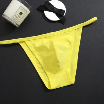 Low-rise Solid Color Bikini Brief - Image 7