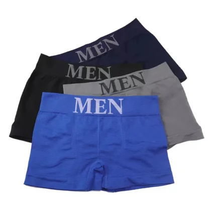 Solid Comfy Casual Boxer Briefs